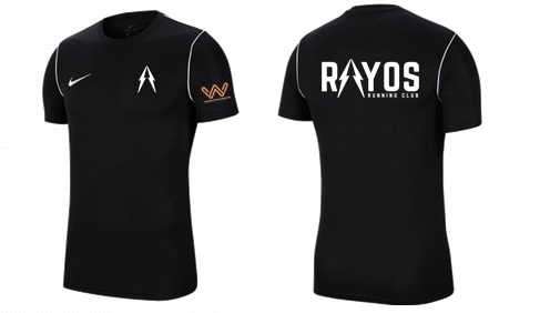 Camiseta oficial Rayos Running Club 2022